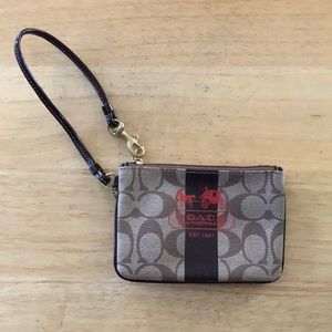 Authentic Coach Wristlet
